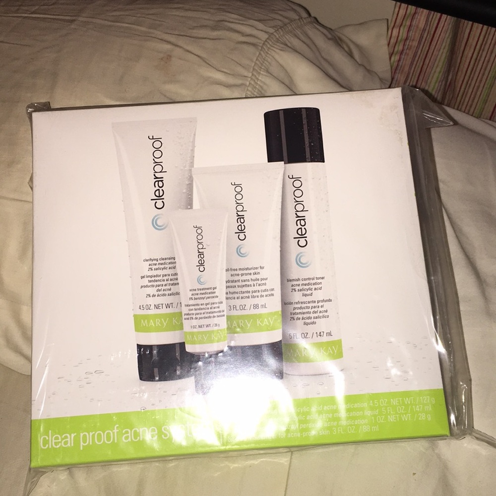 Mary Kay Clearproof clear proof acne system